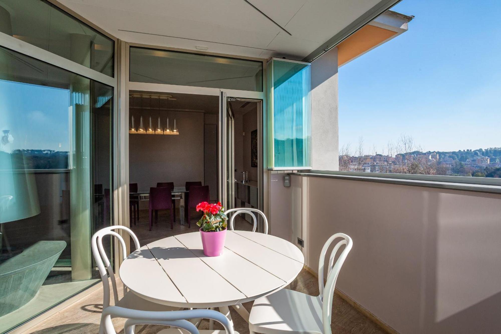 Vatican Exclusive Penthouse W Terrace And Parking * Rome